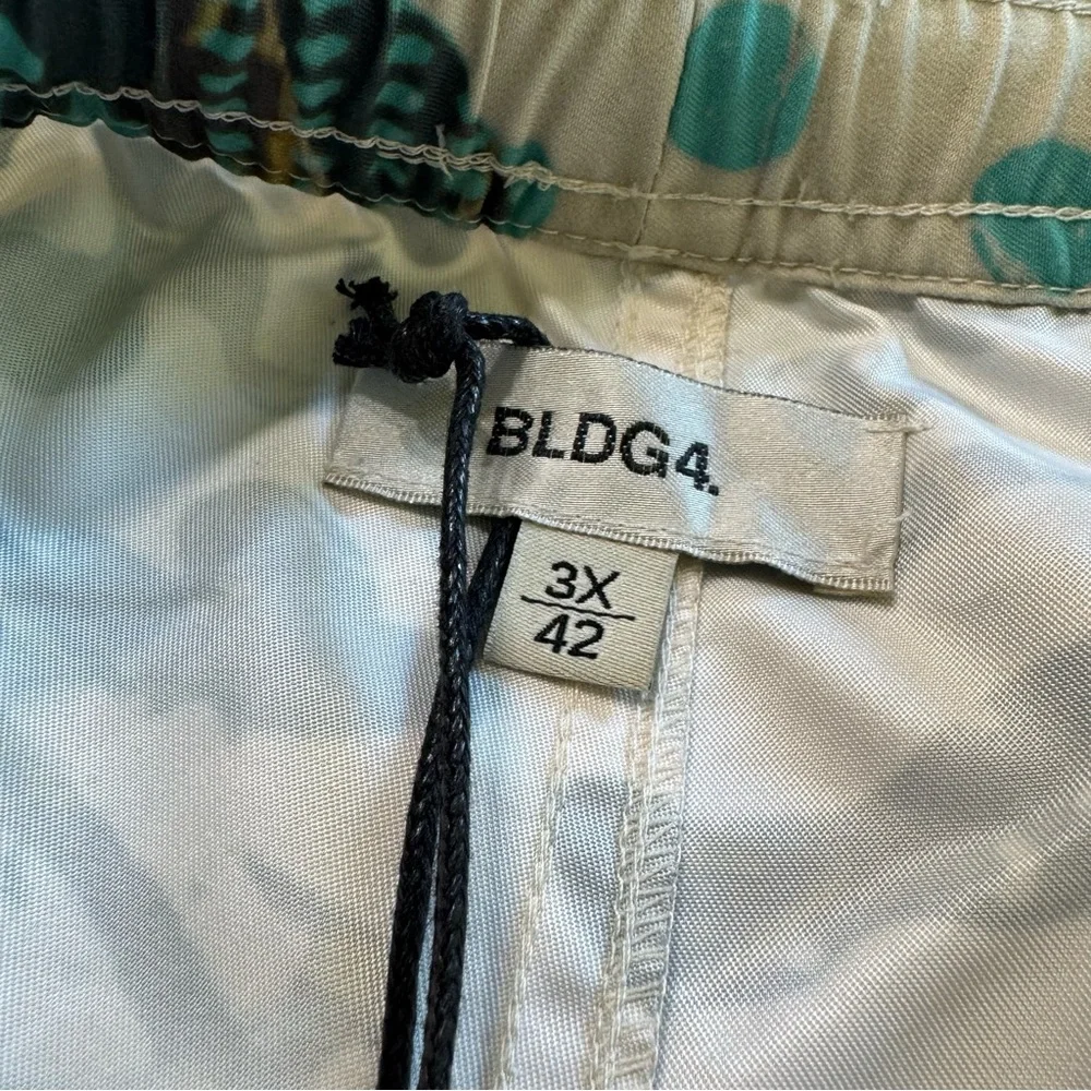 BLDG4 Men's Plus Size Shorts 3x Elastic Drawstring Waist New $88
